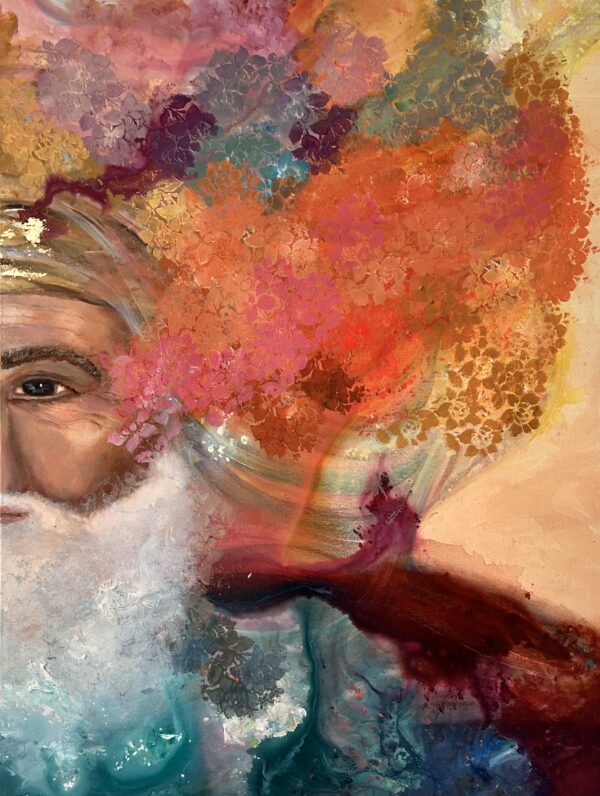 Guru Nanak Dev Ji (half face)